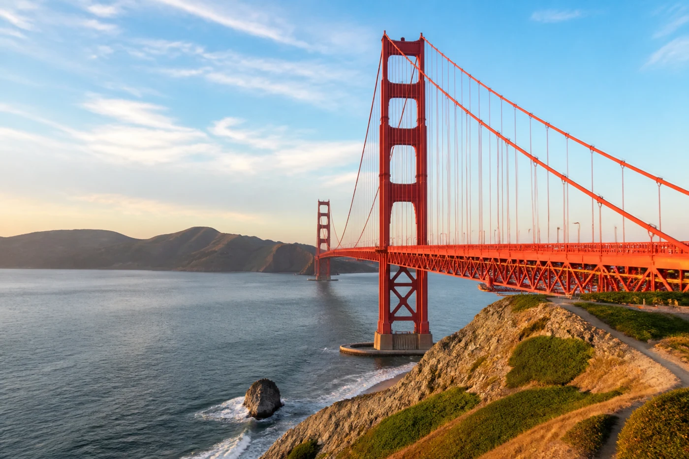 Golden Gate Bridge in San Francisco